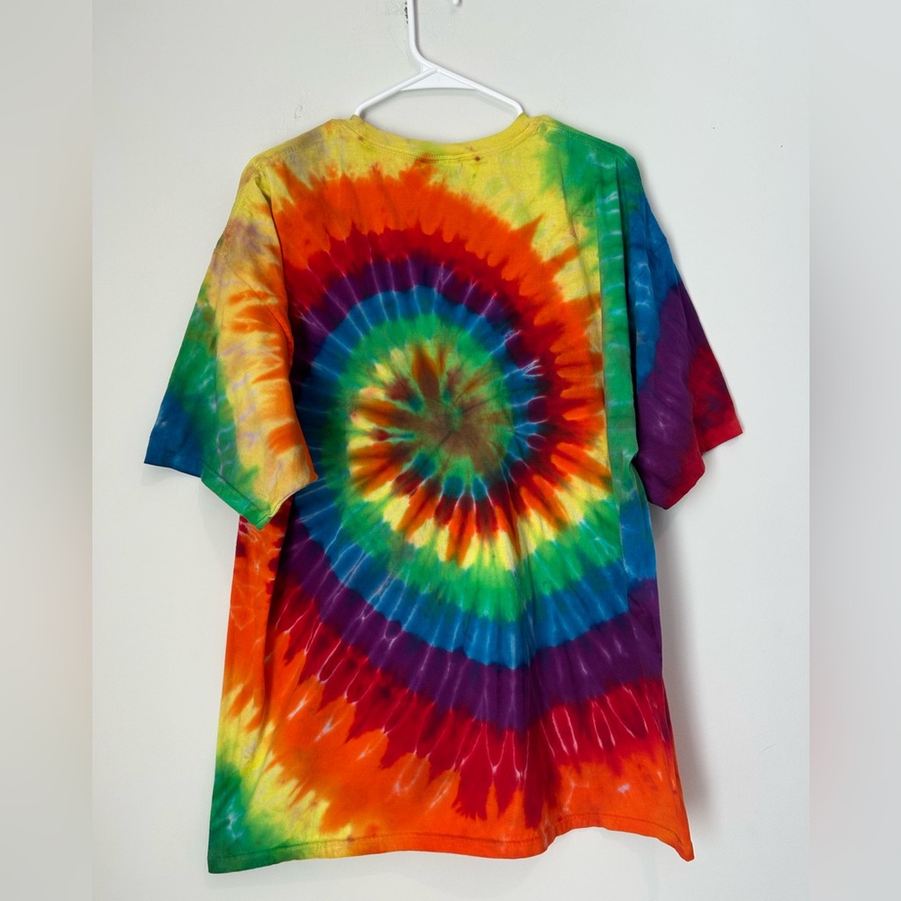 Rainbow Tie Dye XXL T-shirt - Picture 2 of 2